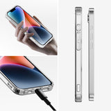 iPhone 16e 4Smarts 360° Protection Set m. Skal & Skärmskyddsglas - MagSafe Kompatibel - Genomskinlig