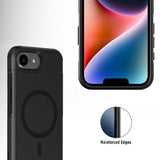 iPhone 16e 4smarts Defend Hybrid Skal - MagSafe Kompatibel - Svart