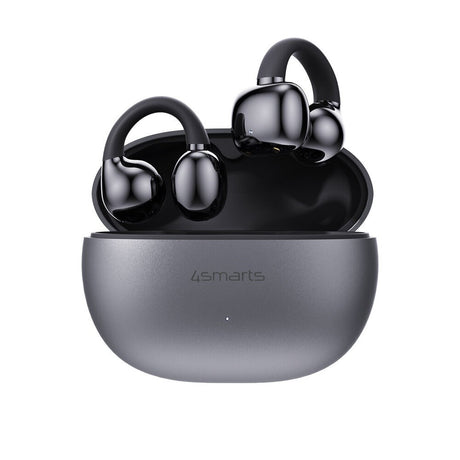 4smarts True Wireless SkyBuds Clip Hörlurar - Open-Ear - Grå