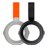 4smarts Magnetisk Finger Ring - MagSafe Kompatibel - 2 st - Svart / Orange