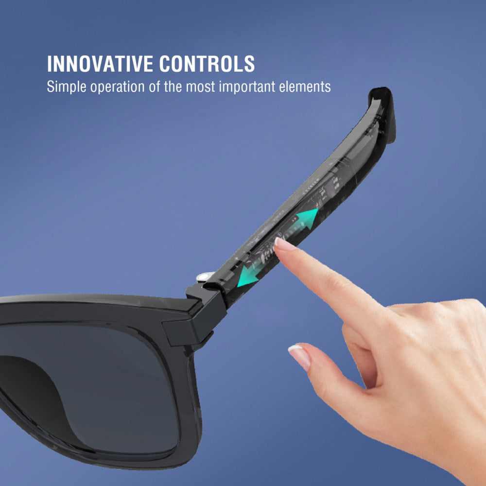4smarts Bluetooth SoundGlasses Lucid - Svart