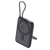 4smarts Enterprise Pocket 10.000 mAh Trådlös PowerBank - 22.5W - Space Grey