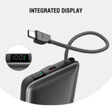 4smarts Enterprise Pocket 10.000 mAh Trådlös PowerBank - 22.5W - Space Grey