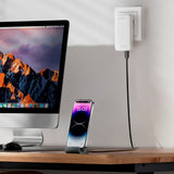 4smarts 60W Laddstation USB-C - Grå