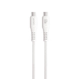 4smarts PremiumCord USB-C till USB-C Kabel 60W - 1.5 m - Vit