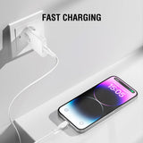 4smarts PremiumCord USB-C till USB-C Kabel 60W - 1.5 m - Vit