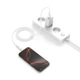 4smarts PrimeCord USB-C till USB-A Kabel 18W - 1.5 m - Vit