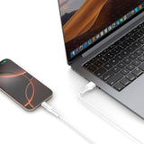 4smarts PrimeCord USB-C till USB-A Kabel 18W - 1.5 m - Vit