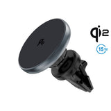 4smarts Qi2 Trådlös Billaddare - MagSafe Kompatibel - Grå