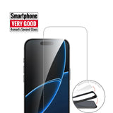 iPhone Air 4Smarts Second Glass Skärmskydd med Monteringsram - Case Friendly - Genomskinlig