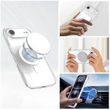 iPhone Air 4Smarts 360° Protection Set m. Skal & Skärmskyddsglas - MagSafe Kompatibel - Genomskinlig