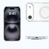 iPhone Air 4Smarts IBIZA Hybrid Skal - MagSafe Kompatibelt - Genomskinlig