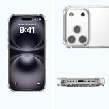 iPhone 17 Pro 4Smarts IBIZA Hybrid Skal - MagSafe Kompatibelt - Genomskinlig