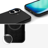 iPhone 17 4Smarts Silikon Skal - MagSafe Kompatibelt - Svart