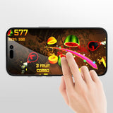 iPhone Air 4Smarts Second Glass Skärmskydd med Monteringsram - Privacy Funktion - Genomskinlig