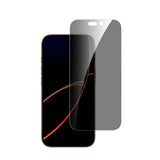 iPhone 17 Pro 4Smarts Second Glass Skärmskydd med Monteringsram - Privacy Funktion - Genomskinlig