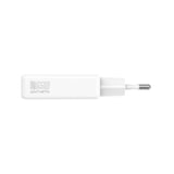4smarts PDPlug Slim 65W Väggladdare med 2 x USB-C - Vit