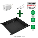 4smarts SmartTray Laddningsset - Svart