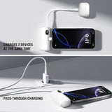 4smarts PicoFold 5000mAh Powerbank 22.5W med USB-C - Vit