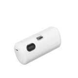 4smarts PicoFold 5000mAh Powerbank 22.5W med USB-C - Vit