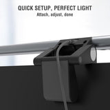 4smarts LightBar Laptop Skärmlampa - Grå