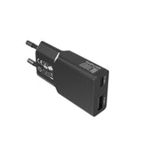 4smarts PDPlug Slim 30W Väggladdare med 1 x USB-C 1 x USB-A - Svart