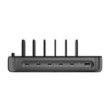 4smarts Laddningsstation m. 9 Laddningsalternativ - 5x USB-C Kabel & 1x 4-i-1 Multikabel - 100W - Svart