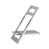 4smarts Stand Ergo Fold Hopfällbar Mobil- / Surfplattahållare för Bord - Silver