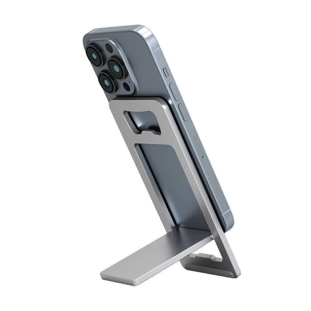 4smarts Stand Ergo Fold Hopfällbar Mobil- / Surfplattahållare för Bord - Silver