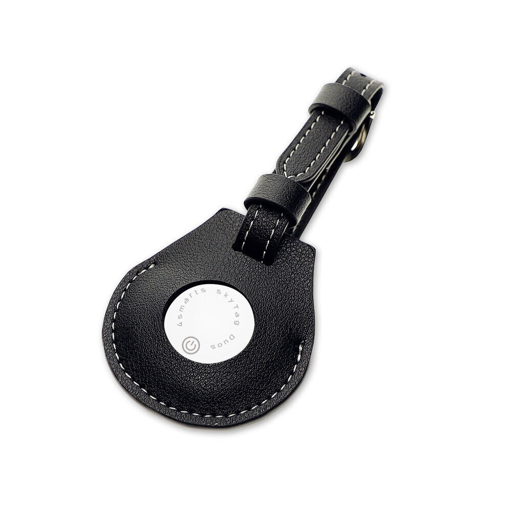 4smarts SkyTag GPS-Spårare inkl. Bagageetikett - Apple Find My & Android Find Hub - Vit / Svart
