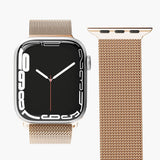 Vonmählen Apple Watch (38/40/SE/41/42mm) Milanese Loop Rostfritt Stål Rem - Rose Gold