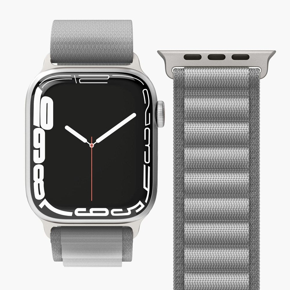 Vonmählen Apple Watch (38/40/SE/41/42mm) Action Loop Nylonrem - Grå