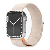 Apple Watch (38/40/SE/41/42mm) Vonmählen Fitness Loop Nylonrem - Creme