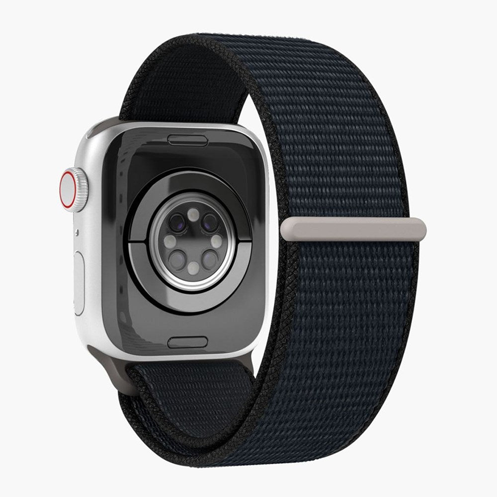 Apple Watch (42/44/45/SE/49mm) Vonmählen Fitness Loop Nylonrem - Mörkgrå