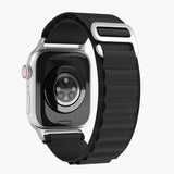 Vonmählen Apple Watch (38/40/SE/41/42mm) Action Loop Nylonrem - Svart