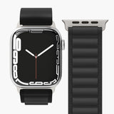 Vonmählen Apple Watch (42/44/45/SE/49mm) Action Loop Nylonrem - Svart