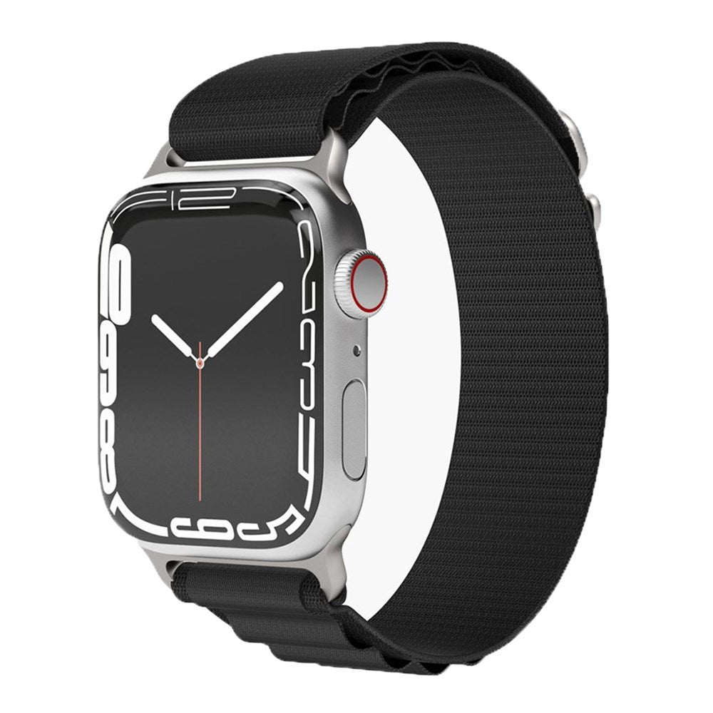 Vonmählen Apple Watch (42/44/45/SE/49mm) Action Loop Nylonrem - Svart