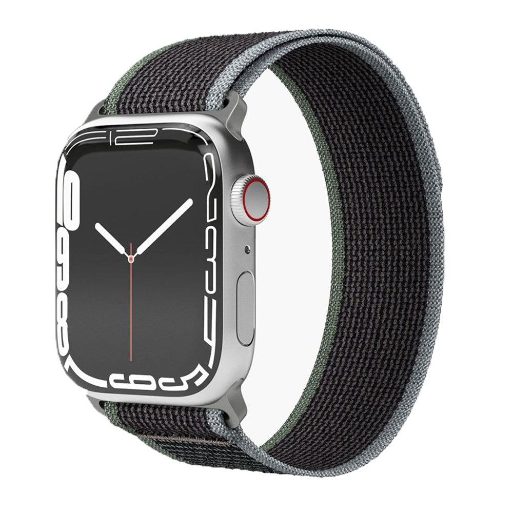 Vonmählen Apple Watch (38/40/SE/41/42mm) Trekking Loop Nylonrem - Svart / Blå