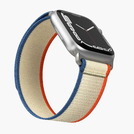 Vonmählen Apple Watch (38/40/SE/41/42mm) Trekking Loop Nylonrem - Orange / Beige