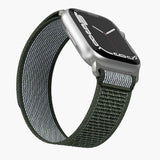 Vonmählen Apple Watch (38/40/SE/41/42mm) Trekking Loop Nylonrem - Vit / Grön