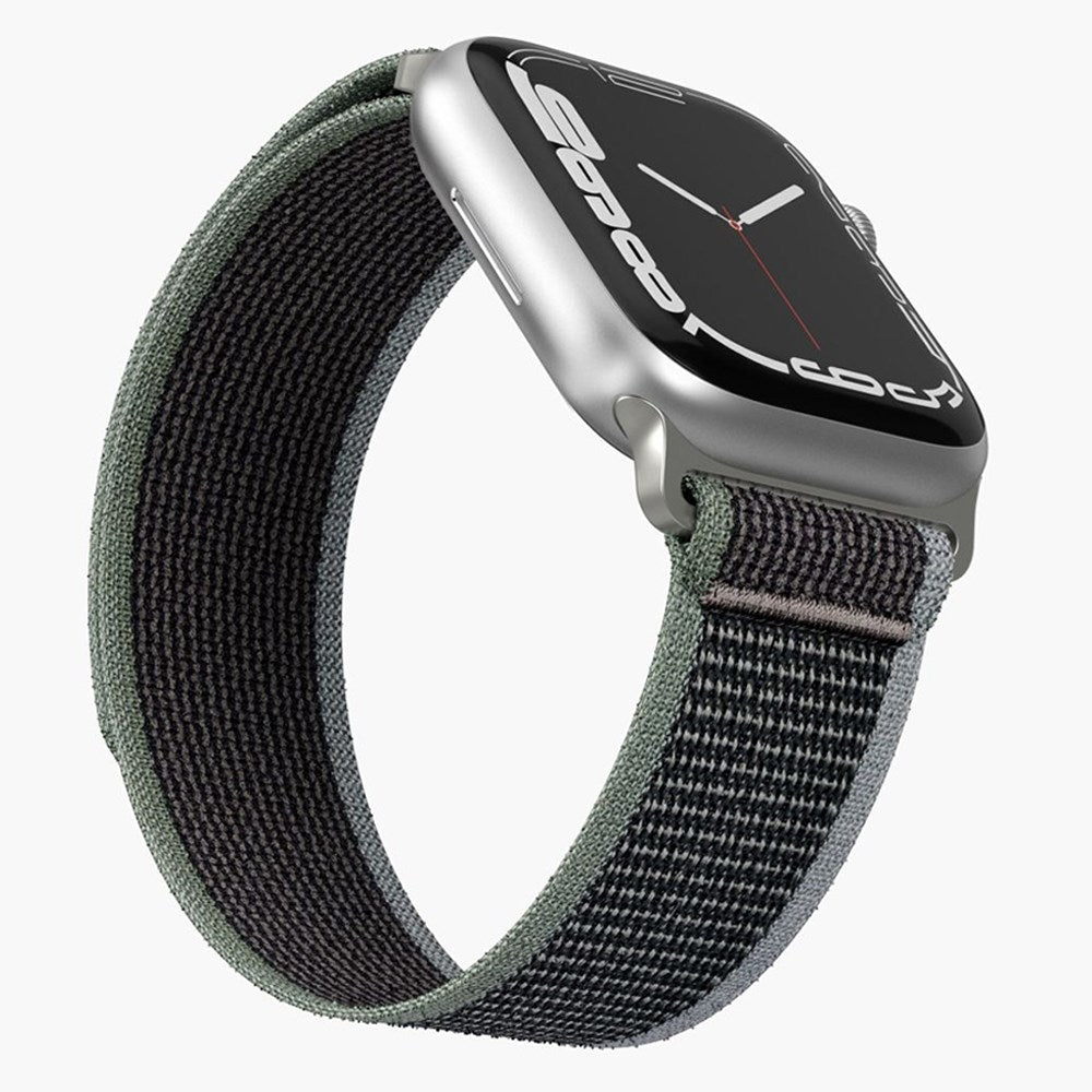 Vonmählen Apple Watch (42/44/45/SE/49mm) Trekking Loop Nylonrem - Svart / Blå