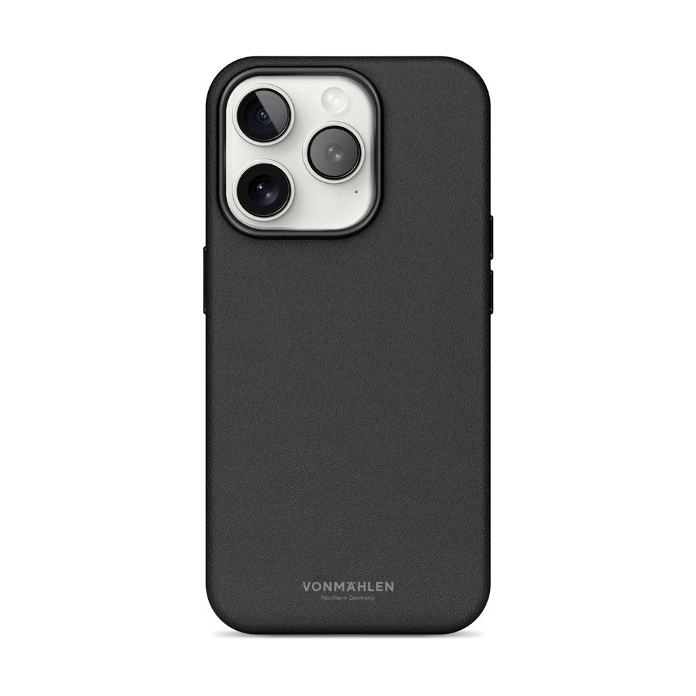 Vonmählen iPhone 16 Pro Max Like Leather Skal - MagSafe Kompatibel - Black