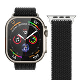 Vonmählen Apple Watch (38/40/SE/41/42mm) Woven Loop Nylonrem - Black