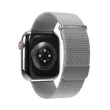 Vonmählen Apple Watch (38/40/SE/41/42mm) Milanese Loop 2 Rostfritt Stål Rem - Silver