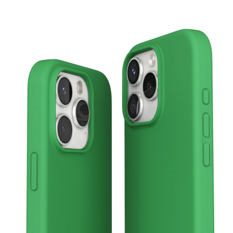 Vonmählen iPhone 16 Pro Eco Silikon Skal - MagSafe Kompatibelt - Green Haven