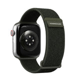 Apple Watch (38/40/SE/41/42mm) Vonmählen Fitness Loop 2 Nylonrem - Grön