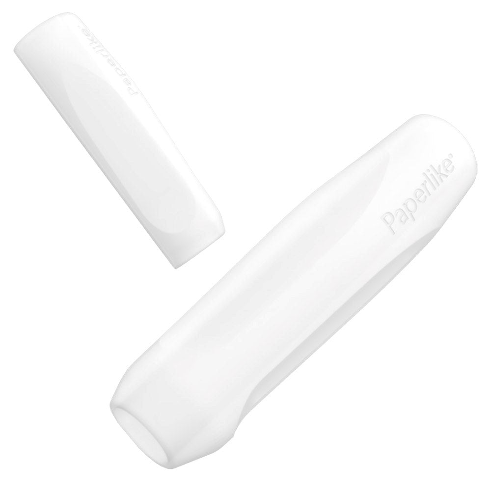 Paperlike Pencil Grips - Mjuk Hållare för Apple Pencil (1/2) - 2 st - Vit