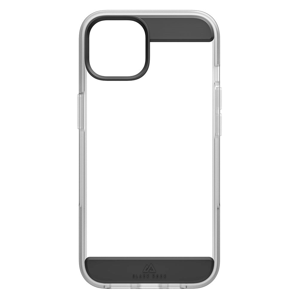 iPhone 14 Black Rock Air Robust Skal - Transparent / Svart