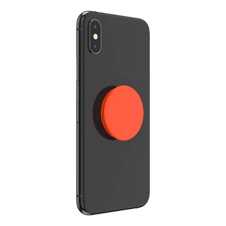 PopSockets PopGrip Avtagbart Grepp med Stativfunktion - Neon Electric Orange