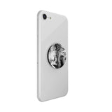 PopSockets PopGrip Avtagbart Grepp med Stativfunktion - Ghost Marble